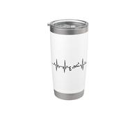 Rythme cardiaque physique E=MC2 Théorie relativité Gobelet isotherme en acier inoxydable double paroi