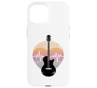 Rythme De Cœur E-Guitare Électrique Harmonie Coque pour iPhone 15