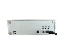Rythme lumineux LED activé par le son avec audio en temps réel pour affichage du spectre pour tableau de bord de voiture, bureau, utilisation alimentée par USB (blanc)