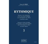Rythmique, Exercices et jeux - Vol. 3