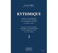 Rythmique, Exercices et jeux - Vol. 3. Cahiers d’Exercices.