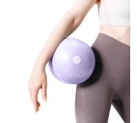 RYTMAT Ballon Pilates Petite 25 cm Balle d’Exercice, Mini Balle de Yoga pour Pilates, Yoga, Entraînement de Base, Physiothérapie, équilibre, Stabilité et étirements - avec Tube D'inhalation