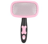 RYTTGOP Deshedding Brush, 6.0 x 4.4 in Cat dog hair comb Pet supply 360°Rotation deshedding brush for Pet Cat Dog Beauty Hairdressing (With a little pink)
