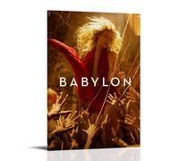 RYTWQRWE Babylon Poster décoratif sur toile pour salon, chambre à coucher, décoration murale vintage avec cadre - 20 x 30 cm