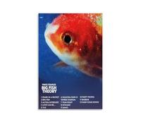 RYTWQRWE Big Fish Theory Poster décoratif sur toile style vintage pour salon, chambre à coucher, 60 x 90 cm, sans cadre