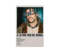 RYTWQRWE El Último Tour Del Mundo Bad Bunn Poster mural décoratif sur toile pour salon, chambre à coucher, 30 x 45 cm, sans cadre