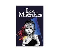 RYTWQRWE Les Misérables 2012 (3) Affiches esthétiques - Décoration murale vintage sur toile pour salon, chambre à coucher - 40 x 60 cm - Style sans cadre