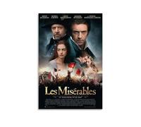 RYTWQRWE Les Misérables Affiches 2012 - Décoration murale vintage - Impression sur toile pour salon, chambre à coucher - 30 x 45 cm - Style sans cadre