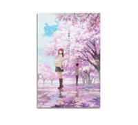 RYTWQRWE Poster de dessin animé « I Want To Eat Your Pancréas » - Décoration murale vintage - Impression sur toile pour salon, chambre à coucher - 60 x 90 cm - Style sans cadre