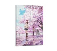 RYTWQRWE Poster de dessin animé « I Want To Eat Your Pancréas » - Décoration murale vintage - Impression sur toile pour salon, chambre à coucher - 60 x 90 cm - Style cadre