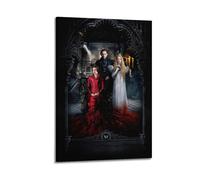 RYTWQRWE Poster de film Crimson Peak - Esthétique - Décoration murale vintage sur toile pour salon, chambre à coucher, 50 x 75 cm, style cadre