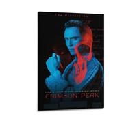 RYTWQRWE Poster de film Crimson Peak - Esthétique - Décoration murale vintage sur toile pour salon, chambre à coucher, 50 x 75 cm, style cadre