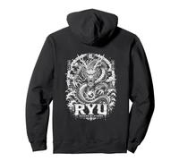 RYU Dragon of Storms Mythe du Dragon Japonais Sweat à Capuche