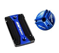 RYUIO Couvercle Réservoir Frein Bouchon d'huile de Moto, Couvercle de réservoir de Liquide de Frein, pour SU&ZUKI SV650 SV 650 1999-2022 2021 2020 2019 2018 2017 2016 2015