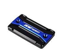 RYUIO Couvercle Réservoir Frein Bouchon d'huile de Moto, Couvercle de réservoir de Liquide de Frein, pour SU&ZUKI SV650 SV 650 1999-2022 2021 2020 2019 2018 2017 2016 2015