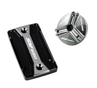 RYUIO Couvercle Réservoir Frein Bouchon d'huile de Moto, Couvercle de réservoir de Liquide de Frein, pour SU&ZUKI SV650 SV 650 1999-2022 2021 2020 2019 2018 2017 2016 2015