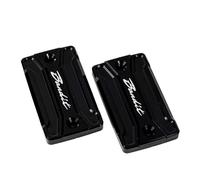 RYUIO Couvercle Réservoir Frein Couvercle maître-Cylindre Frein et d'embrayage, Accessoires de Moto, Bouchon réservoir Fluide pour SU&ZUKI pour Bandit Bandits 650 S650 1250 1250S