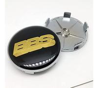 RYUJI 4Pièces Auto Cache MoyeuxCentre, pour BBS 68mm Jante Capuchons Centre Roue Badge Forme coration Accessoires