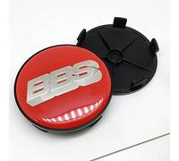 RYUJI 4Pièces Auto Cache MoyeuxCentre, pour BBS 68mm Jante Capuchons Centre Roue Badge Forme coration Accessoires