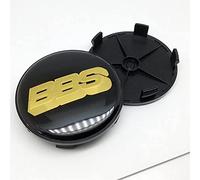 RYUJI 4Pièces Auto Cache MoyeuxCentre, pour BBS 68mm Jante Capuchons Centre Roue Badge Forme coration Accessoires