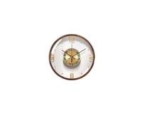 RYUQW3RE Horloge Murale Moderne Simple Art Haut de Gamme Horloge Murale Salon Horloge Murale Horloge atmosphérique créative muette Montre Murale(L)