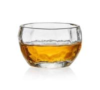 RYUQW3RE Tasses en verre 2.8 Oz Small Hammer Pattern Glass Cup