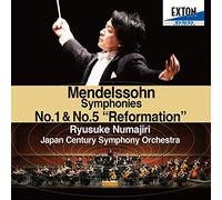 Ryusuke Numajiri - Mendelssohn:Symphonies No.1