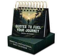 RYVE Calendrier de motivation pour homme - Calendrier quotidien à rabat avec plus de 365 citations inspirantes - Cadeaux inspirants pour homme, décoration de bureau pour homme, accessoires de bureau