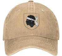 RYVOWETP Casquette de Baseball Snapback Chapeau de Soleil Cool Coton de Corse Casquette de Baseball Femmes Hommes Personnalisé Réglable Unisexe Français Corse Fierté Papa Chapeau Été Golf