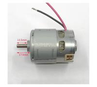 RZ-735VA-9517 DC 12V~18V 20400RPM High Speed High Power High Torque Drill Garden Tools electronic starter IINKUEYK(A 7.6mm long shaft)