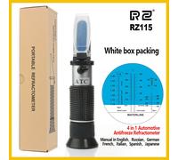 Rz-Réfractomcirculation Antigel Automobile,Point De Congélation,Urée Adblue,Fluide De Batterie,Verre,Eau,Compteur Polaroid Rz115 - Type Rz115-White