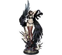 RZAHUAHU Albedo Figurine 1/4 Overlord Anime Model 58 cm Fille PVC Action Figurines (style 1 (58 cm)