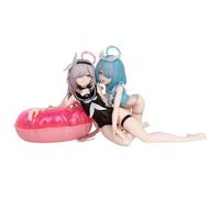 RZAHUAHU Blue Archive Arona et Plana - Figurine 1/7 - Personnages de jeu animé - En PVC - Ornement de bureau - Cadeau pour les fans - Hauteur : 12 cm (Arona + Plana)