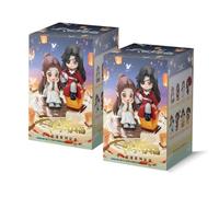 RZAHUAHU Heaven Official Blessing Hua Cheng Xie Lian Chibi Figurines Anime Gift Blind Boxs (Set 2)
