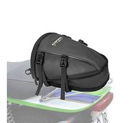 RZAHUAHU Sac à dos de réservoir de moto multifonction étanche en cuir synthétique pour moto Sac de rangement Sacoche de selle de moto Siège arrière Super Light Tail Accessoires Sacoches