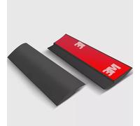 RZAJMADEU Self-Adhesive Floor Transition Strip for Carpet to Tile - 3cm Wide PVC Edge Protector for Doorways, Safe & Easy Installation(Black,L6m)