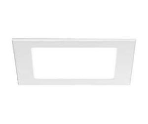 RZB Zimmermann encastrable LED Downlight 901486.002 3000 K 172 x 172 x 23 Toledo Flat Downlight fixé/orientable 4051859087083