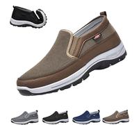 RZDYSQ Trop Chaussures pour Hommes, Chaussures Orthoture pour Hommes, Chaussures Orthowalkway pour Hommes, Mocassins Orthopédiques De Marche Trop (Marron,EU:41)