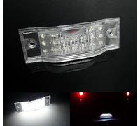 RZG Lot de 1 éclairages de plaque d'immatriculation LED Canbus pour 2001-2014 Vivaro A Trafic II Primastar X83