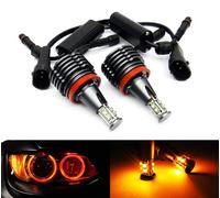 RZG Lot de 2 ampoules LED Angel Eye pour phare DRL H8 80 W Canbus pour E90 E92 E82 E60 E70 E71