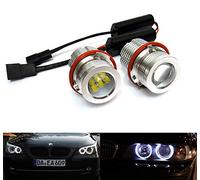 RZG Lot de 2 ampoules LED blanches Angel Eye pour Phares DRL 90 W Canbus pour E39 E60 E87 E53 E63 E65