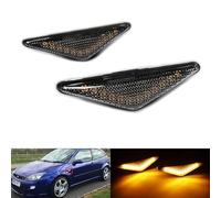 RZG Lot de 2 clignotants latéraux à LED pour Focus MK I 2000-2007 Mondeo MK III 1998-2004