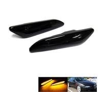 RZG Lot de 2 clignotants latéraux noirs à LED pour 2005-2010 AR 147 937 1997-2006 AR 156 932 Delta 844 Tipo 356 Ypsilon 846