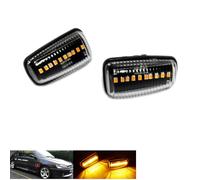 RZG Lot de 2 clignotants latéraux transparents à LED pour Berlingo Dispatch Saxo Xantia XM ZX Scudo 106 II 306 406 806 Expert