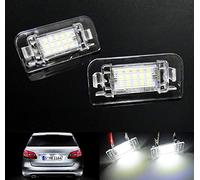 RZG Lot de 2 éclairages de plaque d'immatriculation LED Canbus pour 2011-2019 MB W246 W242 Classe B