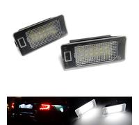 RZG Lot de 2 éclairages de plaque d'immatriculation LED Canbus pour Ateca Formentor Ibiza IV ST Fabia Kamiq Octavia Rapid Superb Yeti