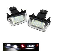 RZG Lot de 2 éclairages LED blancs pour plaque d'immatriculation Berlingo C3 Picasso C3 C4 Grand Picasso C5 DS4 Saxo Xsara Jumpy Dispatch III SpaceTourer Combo E Vivaro C Zafira Life