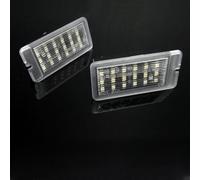 RZG Lot de 2 éclairages LED intérieurs blancs pour coffre de voiture Re-nault Arkana Captur Clio Espace Fluence Kadjar Koleos Laguna Megane Scenic Twingo Zoe Fortwo Forfour