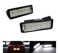 RZG Lot de 2 éclairages LED pour plaque d'immatriculation arrière Blanc Pour Altea XL Exeo Ibiza IV V Leon II III Toledo IV Superb II