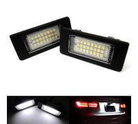 RZG Lot de 2 feux de plaque d'immatriculation LED Canbus pour F40 G42 M2 F44 G20 G21 M3 G80 G22 M4 G82 G30 G31 M5 i4 G26 iX3 G08 X1 X3 G01 X5 G05 Blanc X6 X7